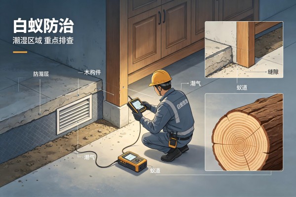 上门除白蚁公司 长效防护处理 降低白蚁再次入侵